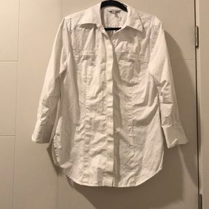 White CABI button down